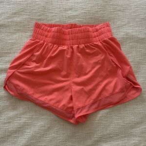 Peach Athleta Shorts